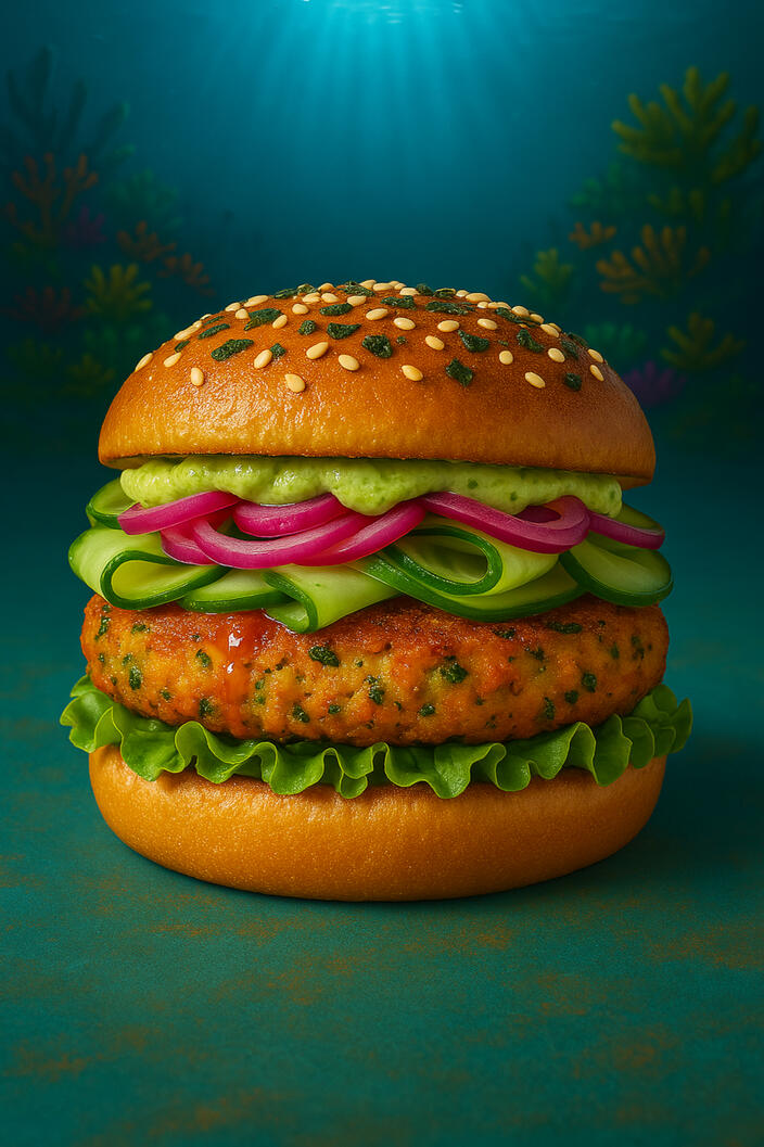 Ocean Garden Burger